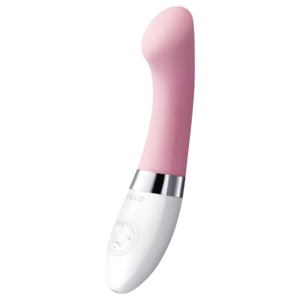 LELO Gigi 2 - silikonski vibrator za G točku (roza) 