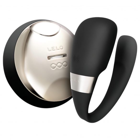 LELO Tiani 3 - silikonski vibrator za par (crni) 