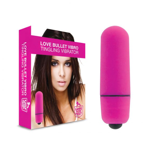 Love Bullet - vodootporni minivibrator (ružičasti) 