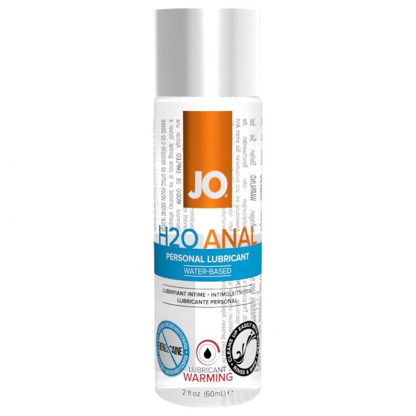 JO H2O Anal Warming - zagrijavajući analni lubrikant na bazi vode (60ml) 