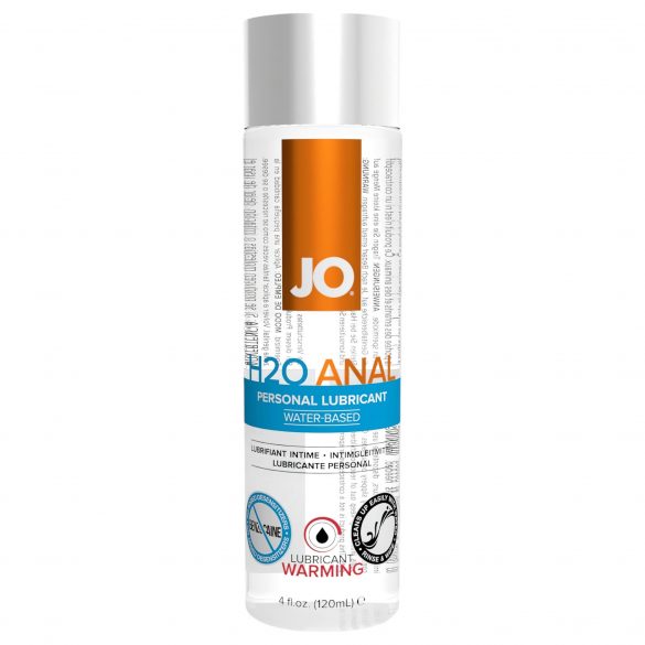 JO H2O Anal Warming - zagrijavajući analni lubrikant na bazi vode (120 ml) 