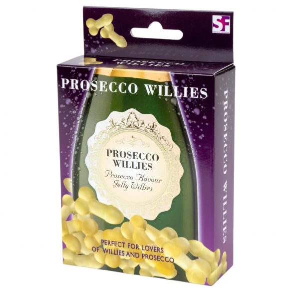 Prosecco Willies - pjenušavi, gumeni bomboni u obliku penisa (120g)