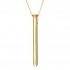 Vesper - luksuzna vibrator ogrlica (zlatna)
