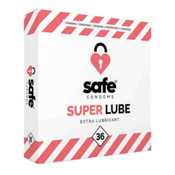 SAFE Super Lube - ekstra sklizak kondom (36 kom) 