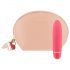 Rianne Essentials Classique Coral - silikonski vibrator za ruževe (koraljni) 