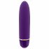 Rianne Essentials Classique Deep - silikonski vibrator za ruževe (ljubičasti) 