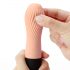 TENGA Iroha Zen - Hanacha super mekani silikonski vibrator (breskva) 