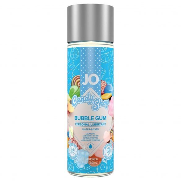 JO Candy Shop Bubble Gum - lubrikant na bazi vode - žvakaća guma (60ml) 