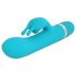 B SWISH Bwild Classic Bunny - vibrator s dodatkom za klitoris (tirkizna)