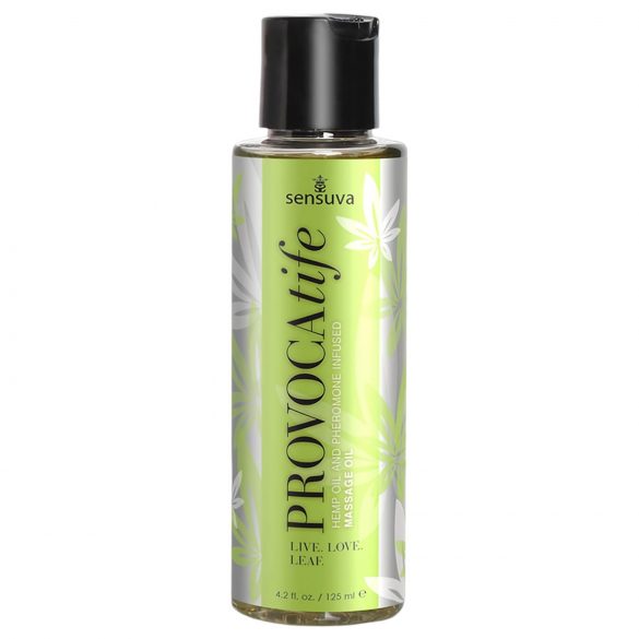 Sensuva Provocatife Hemp - feromonsko ulje za masažu (120 ml) 