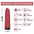 Magic Motion Awaken - pametni, punjivi mini stick vibrator (crveni) 