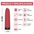 Magic Motion Awaken - pametni, punjivi mini stick vibrator (crveni) 