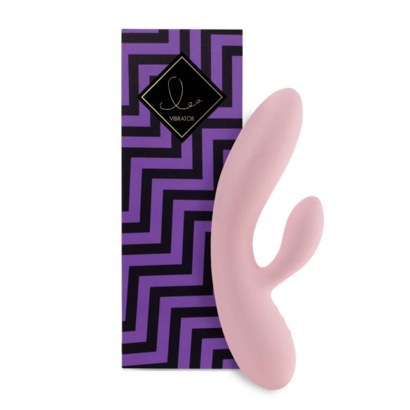 FEELZTOYS Lea - punjivi, vodootporni vibrator s 2 motora (ružičasti) 