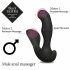 FEELZTOYS Black Jamba - radio, grijaći analni vibrator (crni) 