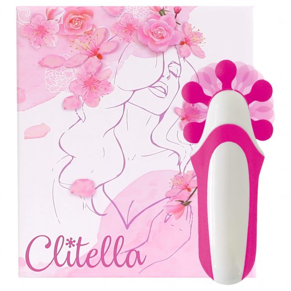 FEELZTOYS Clitella - punjivi, rotirajući, oralni vibrator (ružičasti) 