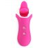 FEELZTOYS Clitella - punjivi, rotirajući, oralni vibrator (ružičasti) 