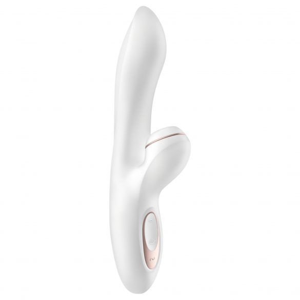 Satisfyer Pro+ G-spot - klitoris stimulator i G-točka vibrator (bijeli) 