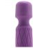 Bodywand Luxe - punjivi mini vibrator za masažu (ljubičasti) 