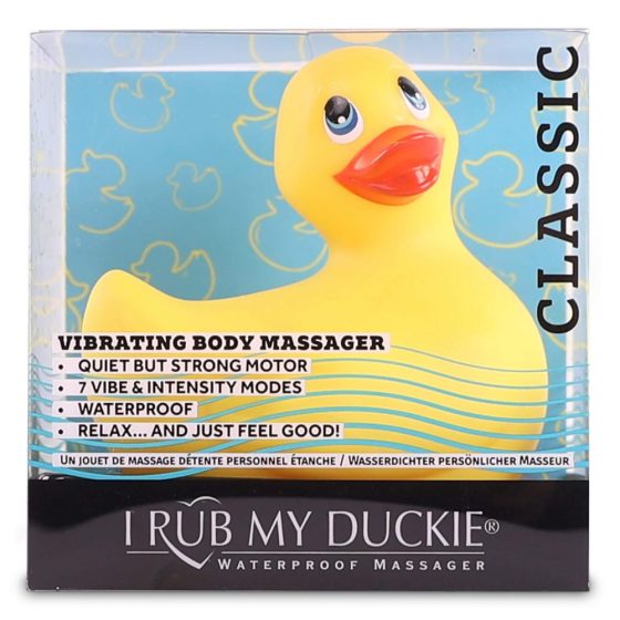 My Duckie Classic 2.0 - vodootporni vibrator za klitoris razigrane patke (žuti)