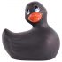 My Duckie 2.0 - razigrana vodootporna patkica vibrator za klitoris (crna)