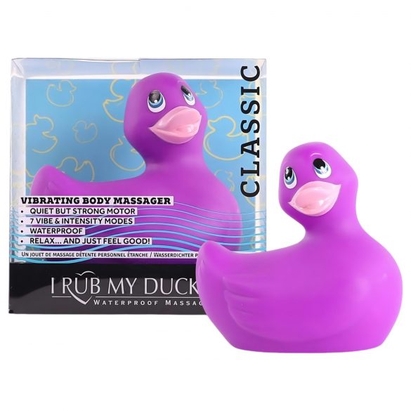 My Duckie 2.0 - vodootporni klitoralni vibrator (ljubičasti)