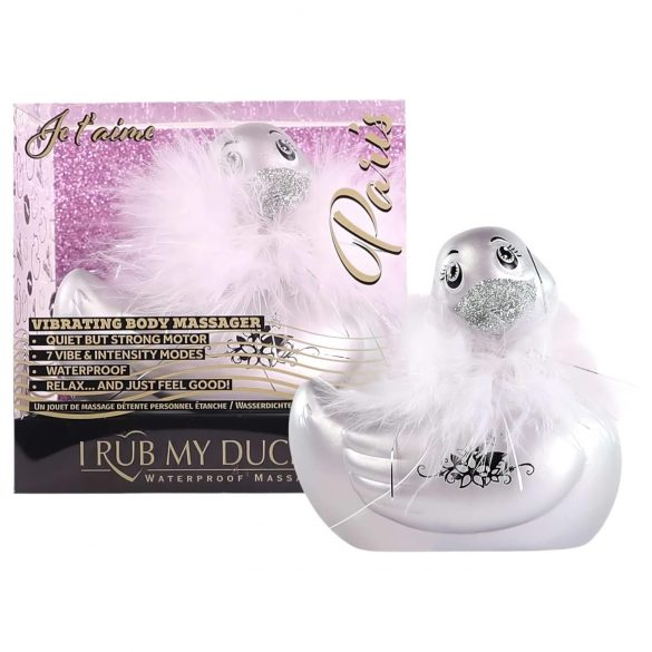 My Duckie Paris 2.0 - klitorisni vibrator (srebrni)