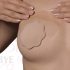 Bye Bra AC - flaster za nevidljivo podizanje grudi - nude (4 para)
