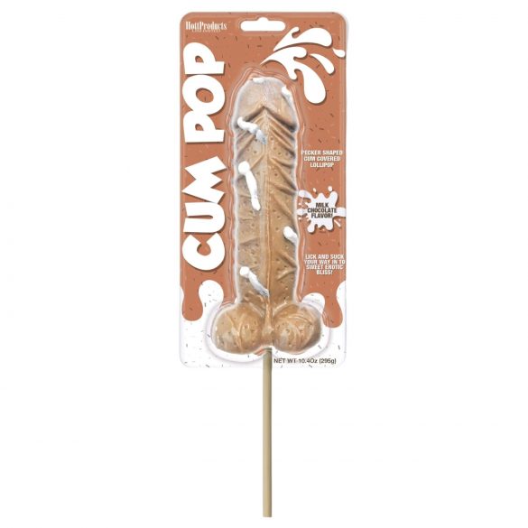 Cum Cock Pop - penis GIGA lizalica (295g) - mliječna čokolada 