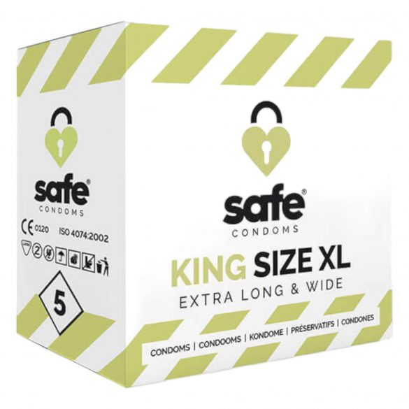 SAFE King Size XL - ekstra veliki kondomi (5 kom) 