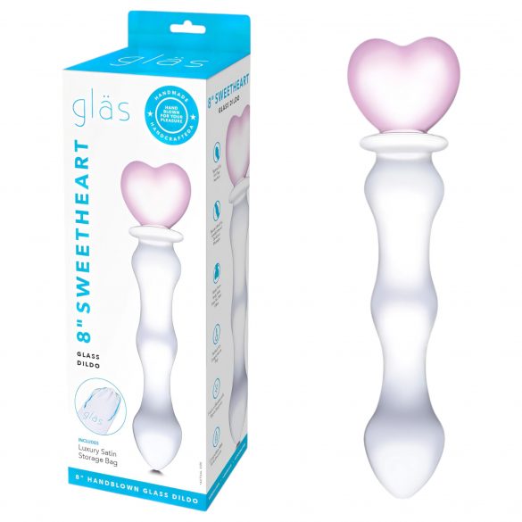 GLAS - dragi stakleni dildo (proziran) 