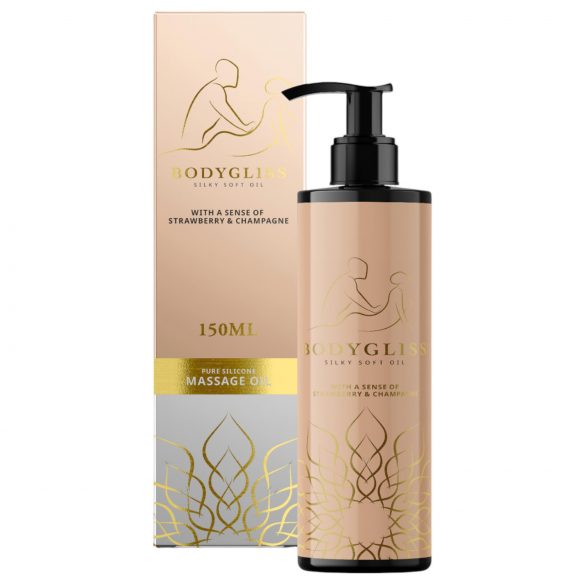 Bodygliss - ulje za masažu i lubrikant - jagoda (150ml)