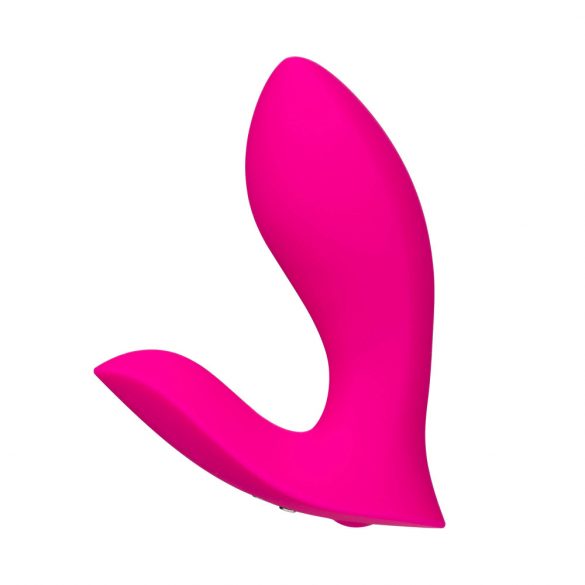 LOVENSE Flexer Panty - punjiva, 2u1 vibrator (roza) 