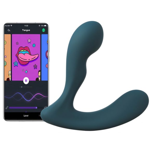 Magic Motion Soltice X - pametni vibrator za prostatu (tirkizni)