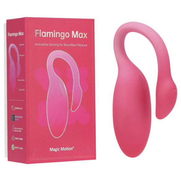 Magic Motion Flamingo Max - pametno vibrirajuće jaje (roza)