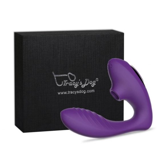 Tracy's Dog OG - Vodootporni vibrator G-točke i stimulator klitorisa (ljubičasti) 